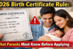 Birth certificate application guidelines for parents