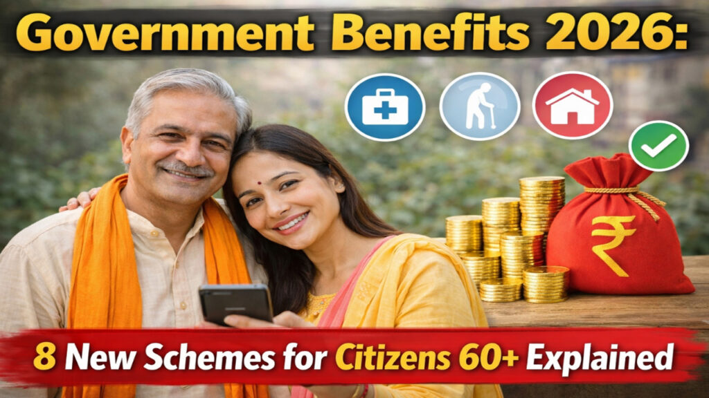 Government Benefits 2026: 8 New Schemes for Citizens 60+ Explained