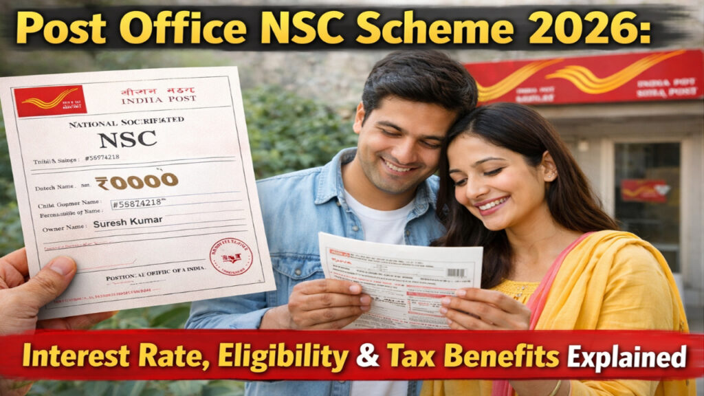 Post Office NSC Scheme 2026: Interest Rate, Eligibility & Tax Benefits Explained
