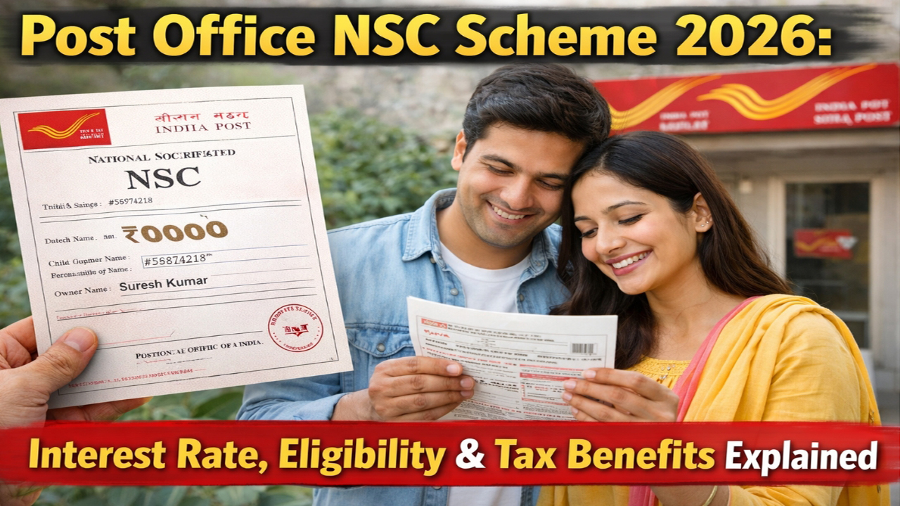 Post Office NSC Scheme 2026: Interest Rate, Eligibility & Tax Benefits Explained